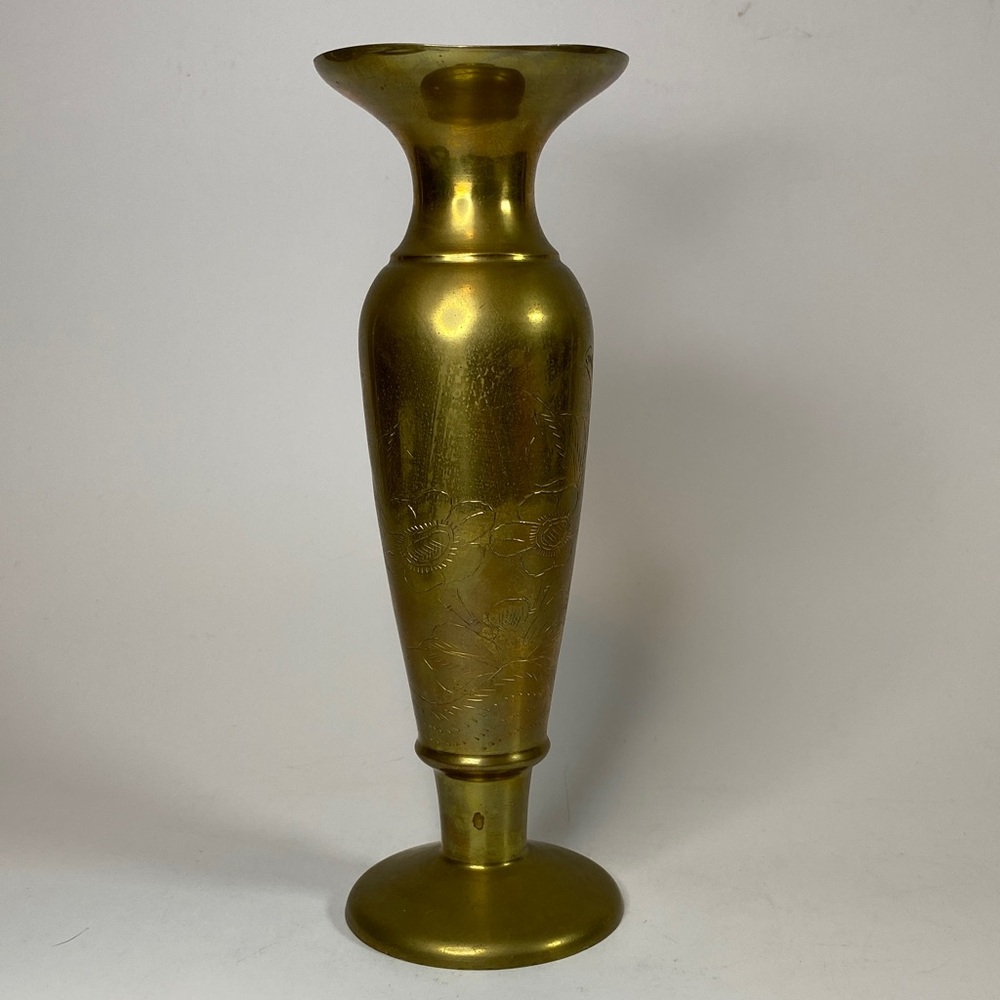 Vintage Brass Vase